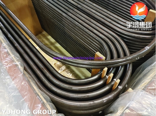 ASTM A213 T9 Baja Paduan Seamless U Bend Tube Heat Exchanger Tubing