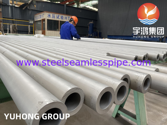 ASTM A213 TP321 1.4541 08X 18H10T Stainless Steel Seamless Pickled Pipe Low Temperature Service